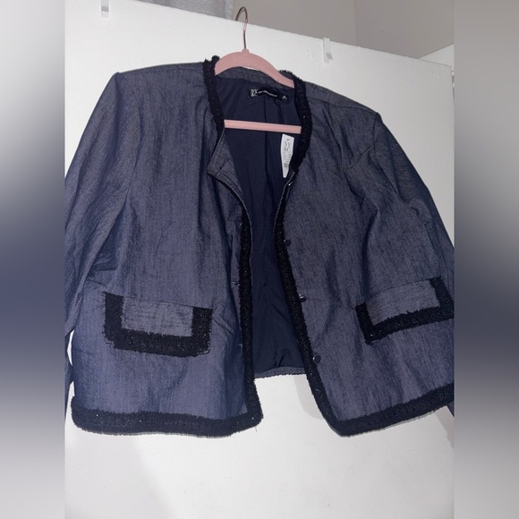 Jackets & Blazers - Elegant denim color Women's Jacket